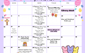 April 2026 Calendar of Events