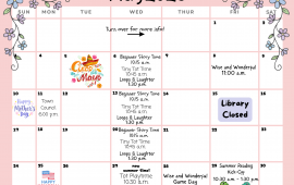May 2026 Calendar of Events
