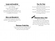 Program Descriptions