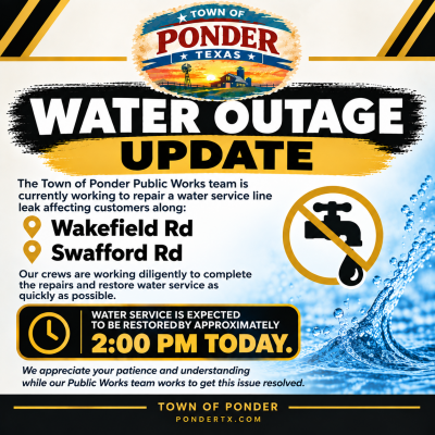 Water Outage Wakefield & Swafford 